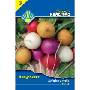 Hónapos retek vetőmag, színkeverék, 3 g – Budapesti Kertimag