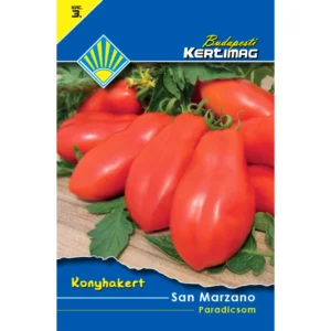 Paradicsom vetőmag, San Marzano (szószparadicsom), 0,5 g – Budapesti Kertimag
